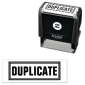 KANTOOR DUPLICAAT ZELF-INKENDE STAMP ZELFINKTENDE STEMPEL (In situ)