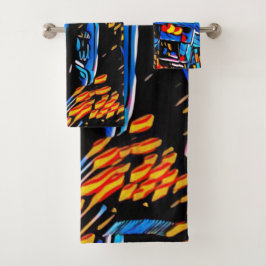 Kantoor Eet Kunst Bad Handdoek