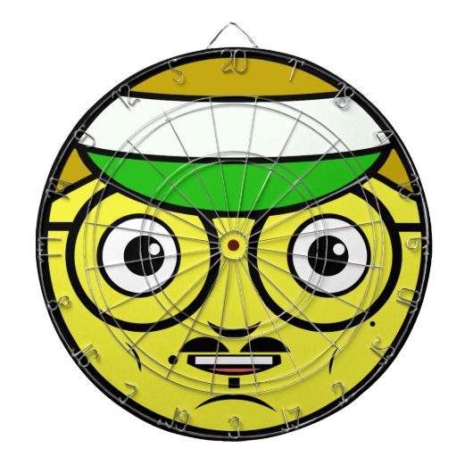 Kantoor Face Dartbord (Voorkant)