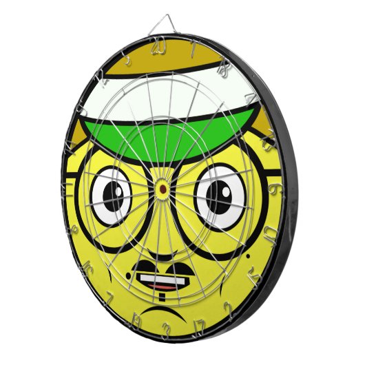 Kantoor Face Dartbord (Voorkant Rechts)