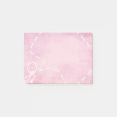 Kantoor Family Stick Chalboard Pink Funny Post-it® Notes (Voorkant)