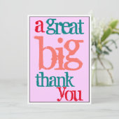 Kantoor Fantastisch bedankt Casual kaart (Staand voorkant)