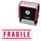 KANTOOR FRAGIELE POST ZELF INKENDE STAMP ZELFINKTENDE STEMPEL (In situ)