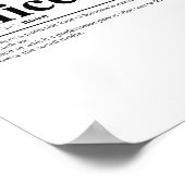 Kantoor | Funny Quote Poster (Hoek)