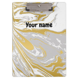 Kantoor gepersonaliseerde marmer klembord