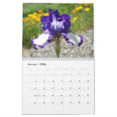 KANTOOR GIFT CALENDAR Iris Flowers Teamwork Kalender (Jan 2026)