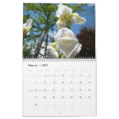 KANTOOR GIFT CALENDAR Iris Flowers Teamwork Kalender (Feb 2027)