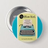 Kantoor Girl Button (Voorkant /achterkant)
