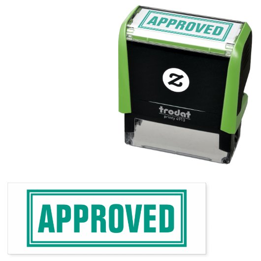 KANTOOR GOEDGEKEURD ZELFINKT STEMPEL (In situ)