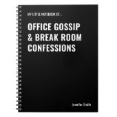 Kantoor Gossip Workplace Notitieboek (Voorkant)
