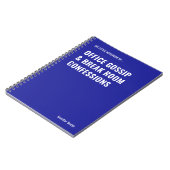 Kantoor Gossip Workplace Notitieboek (Linkerzijde)