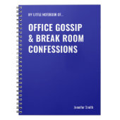 Kantoor Gossip Workplace Notitieboek (Voorkant)