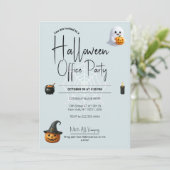 Kantoor Halloween Uitnodigingen & Uitnodiging Sjab (Staand voorkant)