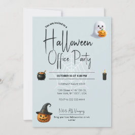 Kantoor Halloween Uitnodigingen & Uitnodiging Sjab
