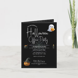 Kantoor Halloween Uitnodigingen & Uitnodiging Sjab