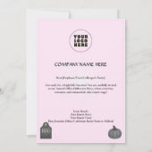 Kantoor Halloween Uitnodigingen & Uitnodiging Sjab (Achterkant)