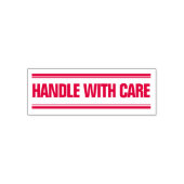 KANTOOR HANDLE WITH CARE ZELFINKENDE STEMPEL (Design)