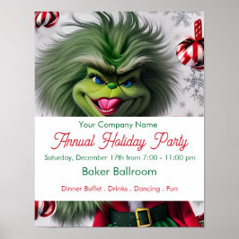 Kantoor Holiday Party Poster
