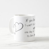 Kantoor Home bruiloft Personaliseert Destiny Desti Koffiemok (Voorkant links)