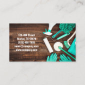 Kantoor Huishoudelijke schoonmaakdiensten Visitekaartje (Achterkant)