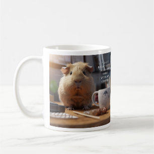 Kantoor Humor Guinee Pig Coffee Break Koffie Mok