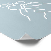 Kantoor Hygiene: was uw handen Poster (Hoek)