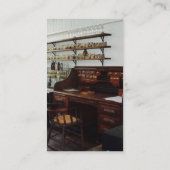 Kantoor in Chemistry Lab - Platinum Visitekaartje (Achterkant)