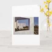 Kantoor in een kleine stad - Edward Hopper Kaart (Gele Bloem)
