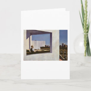 Kantoor in een kleine stad - Edward Hopper Kaart