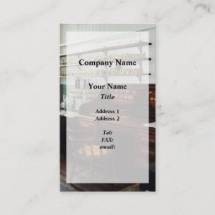 Kantoor in scheikundig lab visitekaartje