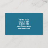 Kantoor Janitorial Schoonmaak Diensten Huishouding Visitekaartje (Achterkant)