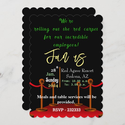 Kantoor Kaart (Voorkant / Achterkant)