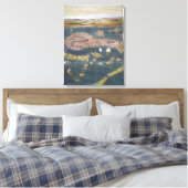 KANTOOR: KAART, 16E EEUW CANVAS AFDRUK (Insitu (Slaapkamer))