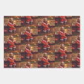Kantoor Kerst Animal Wrapping Papier Selectie Inpakpapier Vel (Voorkant)