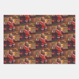 Kantoor Kerst Animal Wrapping Papier Selectie Inpakpapier Vel