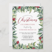 Kantoor kerst feestdag kaart (Voorkant)