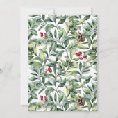 Kantoor kerst feestdag kaart (Achterkant)