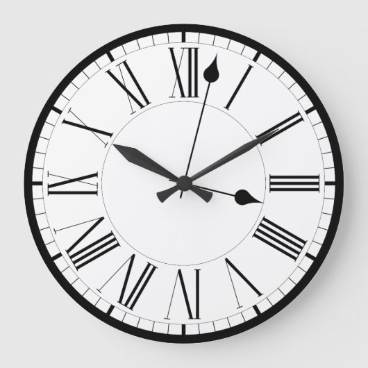 kantoor klok,  klok, cadeauklok, klokken (Voorkant)