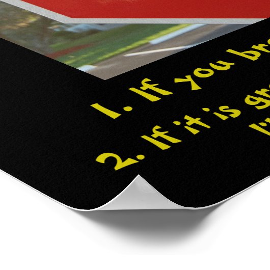 Kantoor koelkast poster (Hoek)