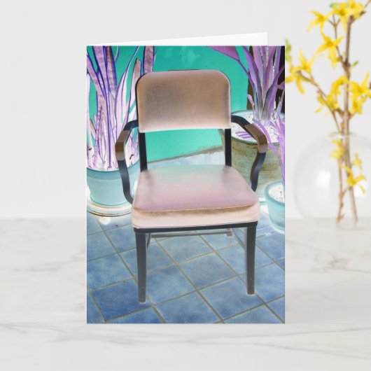 KANTOOR-LEERSTOEL II KAART (Gele Bloem)