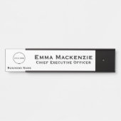 Kantoor Logo Business Hanging Deurgebrandnaam Bord Deurbordje (Voorkant)