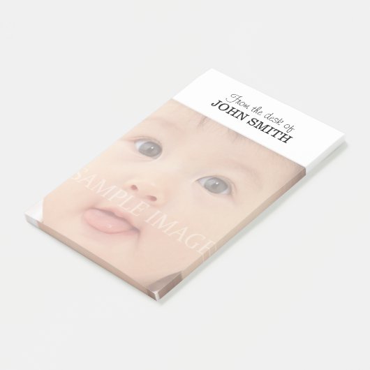 Kantoor logo foto | Personaliseren Post-it® Notes (Schuin)