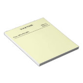 Kantoor Memo Pad (wit) Notitieblok (Schuin)
