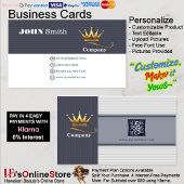 Kantoor Modern Business Trendy Logo Grijs Wit Visitekaartje