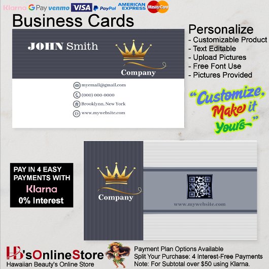 Kantoor Modern Business Trendy Logo Grijs Wit Visitekaartje