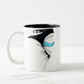 Kantoor Monster 2 Tweekleurige Koffiemok (Links)