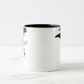 Kantoor Monster 2 Tweekleurige Koffiemok (Center)