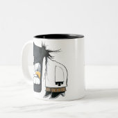 Kantoor Monster 3 Tweekleurige Koffiemok (Voorkant links)