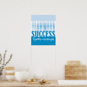 Kantoor motivatie teamwork succes verloving poster (Keuken)