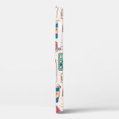 Kantoor. Naadloos patroon, textuur, rug Case-Mate iPhone Case (Achterkant / Links)